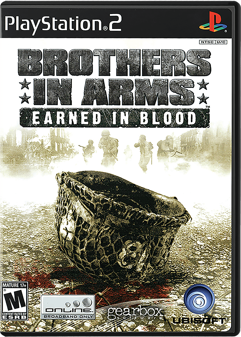 Brothers in Arms Earned in Blood box art for Playstation 2